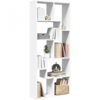 Scaffale Torana 67x25cm Bianco Truciolato