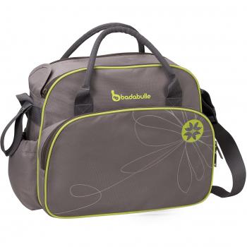 Badabulle Wickel-Taschenmode 2024 – Grün/Taupe