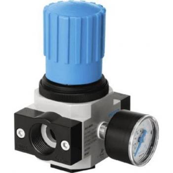 Midi-Style Festo ¼” Compressor Regulator, 0.5–7 bar, 2200 L/min