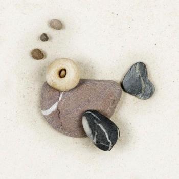 Ian Winstanley 30 cm Stonefish Papieren Kunst