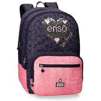 Mochila Doble Compartimento 44Cm Enso Learn Multicolor