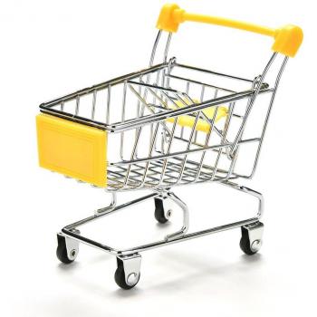 Pet Bird Shopping Cart Toy