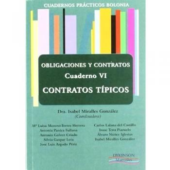 Obligaciones y contratos. Cuadernos prácticos Bolonia VI : contratos típicos