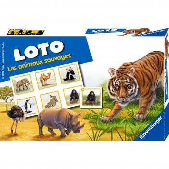 Ravensburger Loto des animaux sauvages (premier âge)
