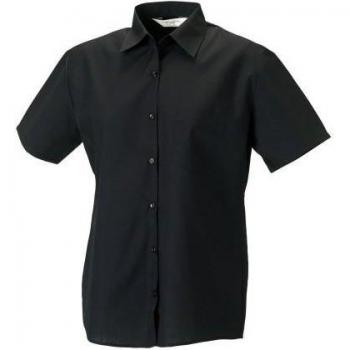 Russell Collection Blouse Corte Nero 4XL da Donna