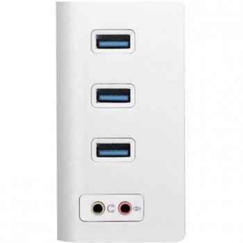 USB 3.0 Splitter Hub with Sound Card and 3 Ports