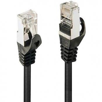 1 Meter RJ45 Network Cable CAT 5e F/UTP Black