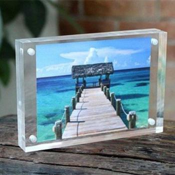 Set de Cadres Photo Acrylique Simple – Design Européen & Festif