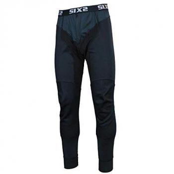 Pantaloni Termici Antivento Unisex Sixs WTP 2 Nero XL
