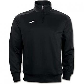 Sudadera Joma Faraon Media Cremallera Negra