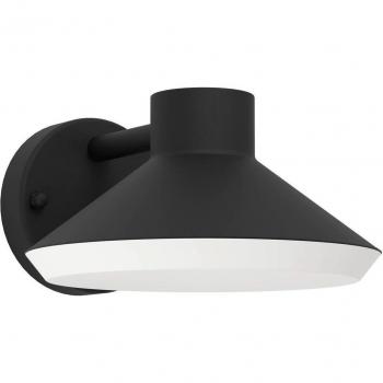 Ninnarella Lampada Esterno LED 4,6W IP44 in Acciaio Nero e Bianco