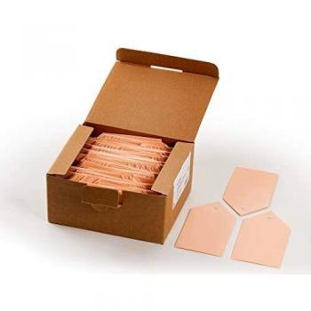 Plastic Eyelet Shipping Tags with Folded Corners