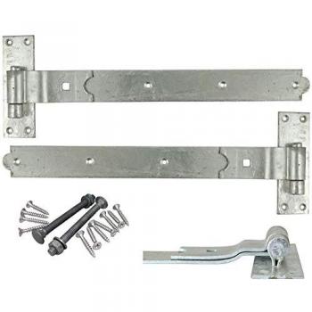 HBC250G Cranked Band Hook-On Plates – 250mm, Hot-Dipped Galvanized (Timco)
