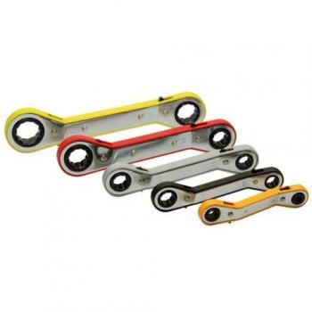 Versa‑Lock 5‑Piece Ratchet Ring Spanner Set