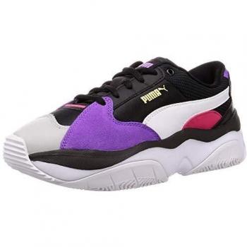 Women’s Storm.Y Black-Violet Training Shoes – UK 4