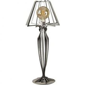 Lampada da tavolo Minerva fango alta