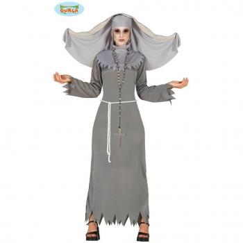 Fiestas Guirca Besessene Nonne – Grau – Gr. M/L