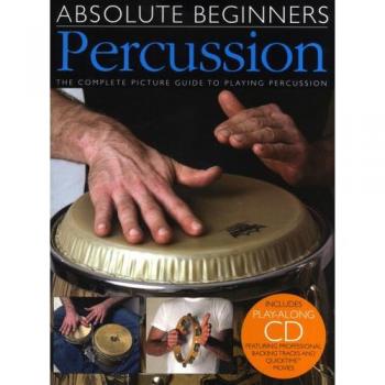 Méthodes et pédagogie WISE PUBLICATIONS ABSOLUTE BEGINNERS PERCUSSION BOOK PLUS CD