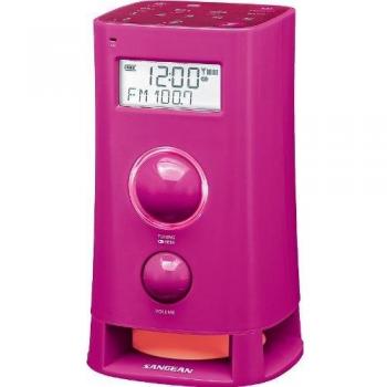 Sangean K-200 Rosa / Radio despertador de estantería