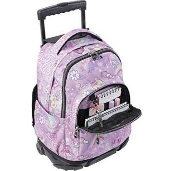 Mochila con ruedas TOTTO rosa Positive