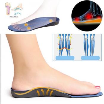 Flatfoot Orthopedic Insoles with High Arch Support