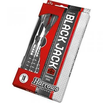 Harrows Darts-Set Black Jack mit 24g Spitzen