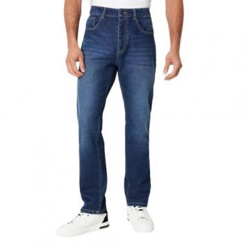 Dark Wash Straight Fit Jeans