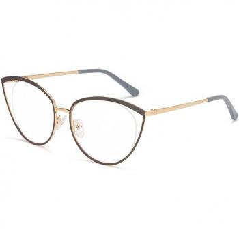 Leichte Damenbrille ohne Sehstärke