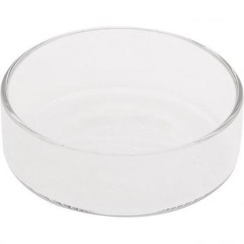 Plato redondo de vidrio para peces pequeños de 3,0 pulgadas