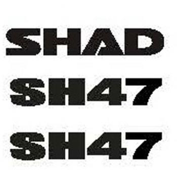 Kit di adesivi per bauletto SHAD SH47
