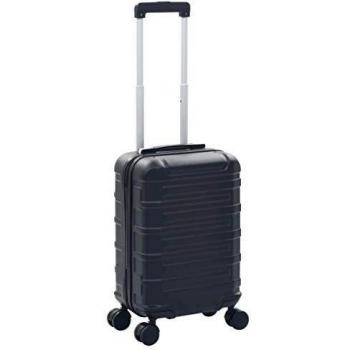 Black Business Reisekoffer vidaXL Hartschale Rollkoffer mit ABS-Rollen