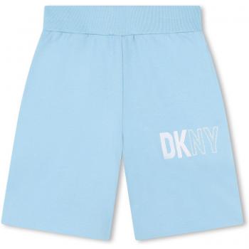 DKNY Bermudas de Felpa con Cintura Ajustable y Logo en la Perno