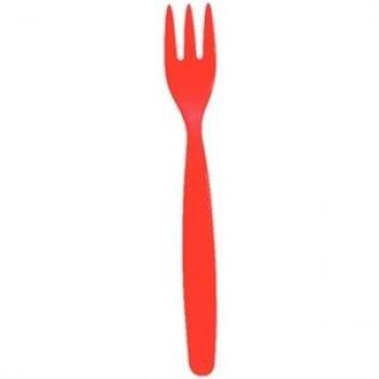 Olympia Kristallon Shatterproof Red Polycarbonate Fork