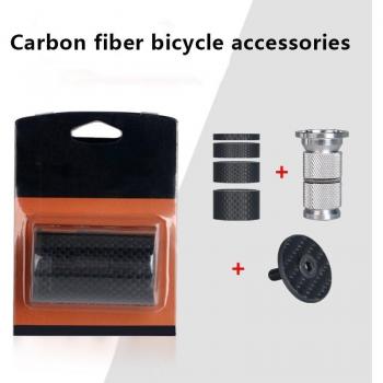 Carbon Bike Master Set – Rondelle Casque 1‑1/8, Boulons Extension VTT, Cap de Montagne Road
