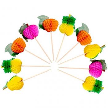 Flamingo Splash Summer Drink Accents