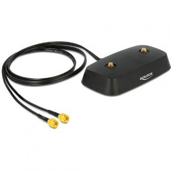 Delock 88739 Cavo Coassiale 2xSMA 1m Nero
