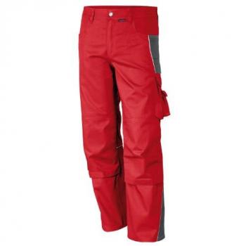 QUALITEX Profi Bundhose rot/grau Herren