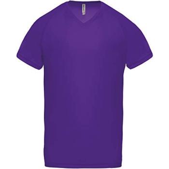 Proact Herren Violett T-Shirt 3XL – Athletik‑Fit