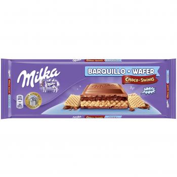 Chocolate Relleno de Barquillo Milka Choco Swing 270g