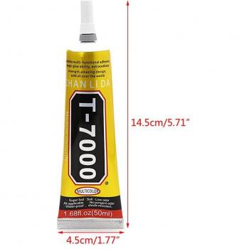 Colle Ultra‑Fix T‑7000 50 ml – Réparation Fissure