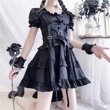 Vestido Puff Gótico para Mujeres