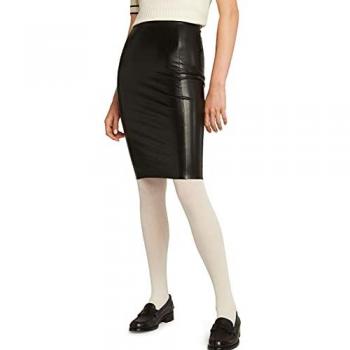 Wolford Signature Black Leather Skirt – Women’s 38 (Medium)