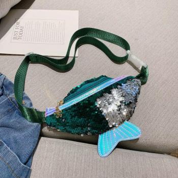 Cartera de Hombro Brillosa Infantil