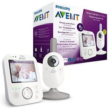 Babyphone vidéo avec écran 3.5 Philips AVENT SCD843/26