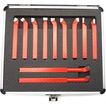 Precision Carbide Tip Milling Bits – 11 Pack (10 mm)