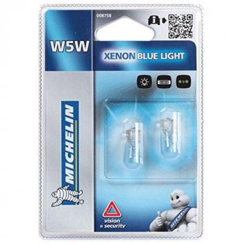 Michelin 008758 Lumière Bleue 2 Ampoules W5W 12 V