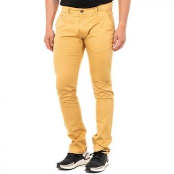 Abbigliamento Umano Pantalone Stile Cinese LMT014 Giallo-USA