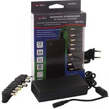 Notebook‑Netzteil Profitec EKU 90 A – 16–19,5 V, 11 Adapter