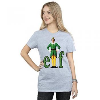 Cozy Buddy Logo Cotton T‑Shirt for Women – Grey, Large