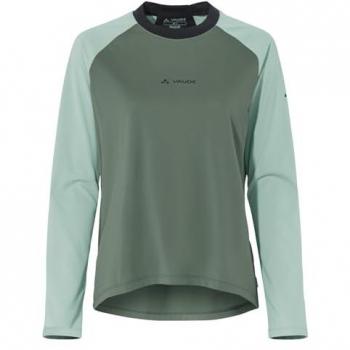Vaude Loamer Donna Maglia a Manica Lunga Verde 42